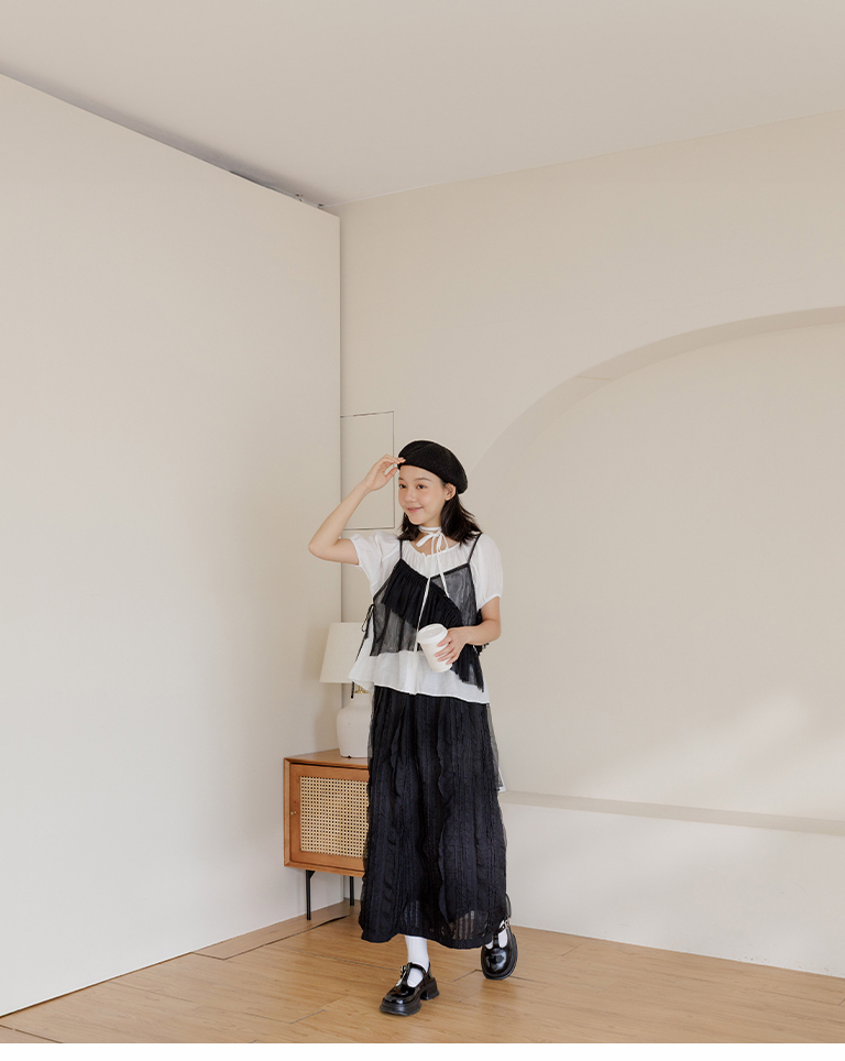 ストライプストレートスカート 2色展開