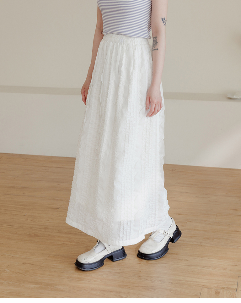 ストライプストレートスカート 2色展開