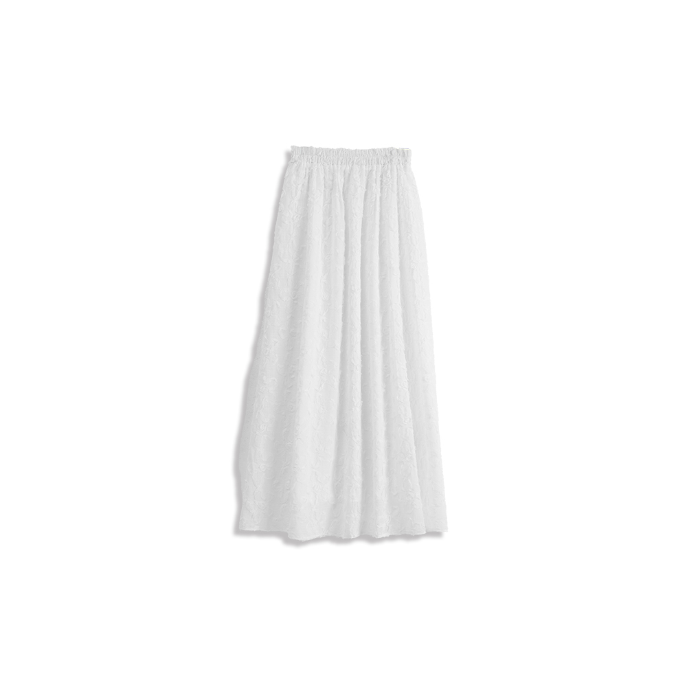 ジャカードロングスカート 2色展開