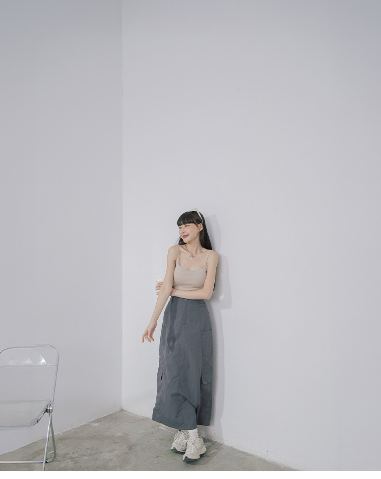 ストレートカーゴスカート 2色展開
