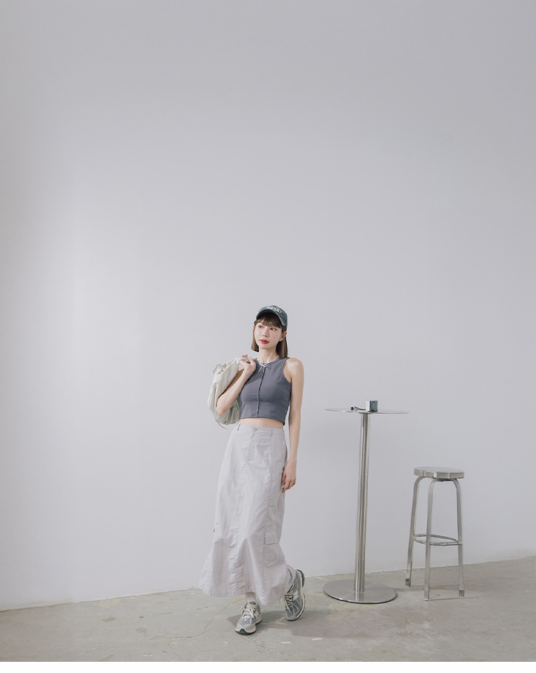 ストレートカーゴスカート 2色展開