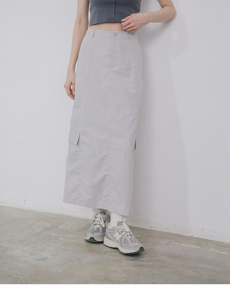 ストレートカーゴスカート 2色展開