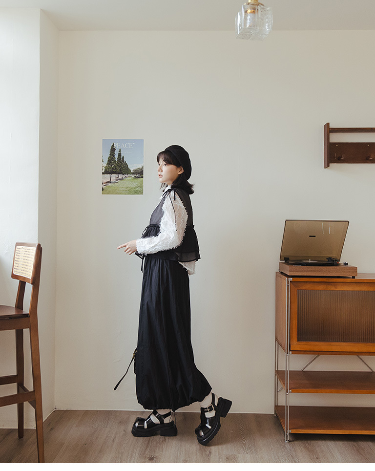 ドロストロングスカート 3色展開