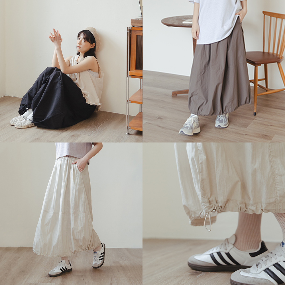 ドロストロングスカート 3色展開