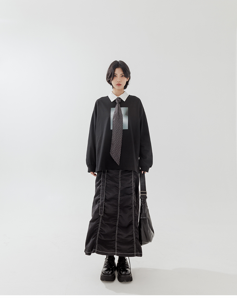 ステッチスカート 2色展開