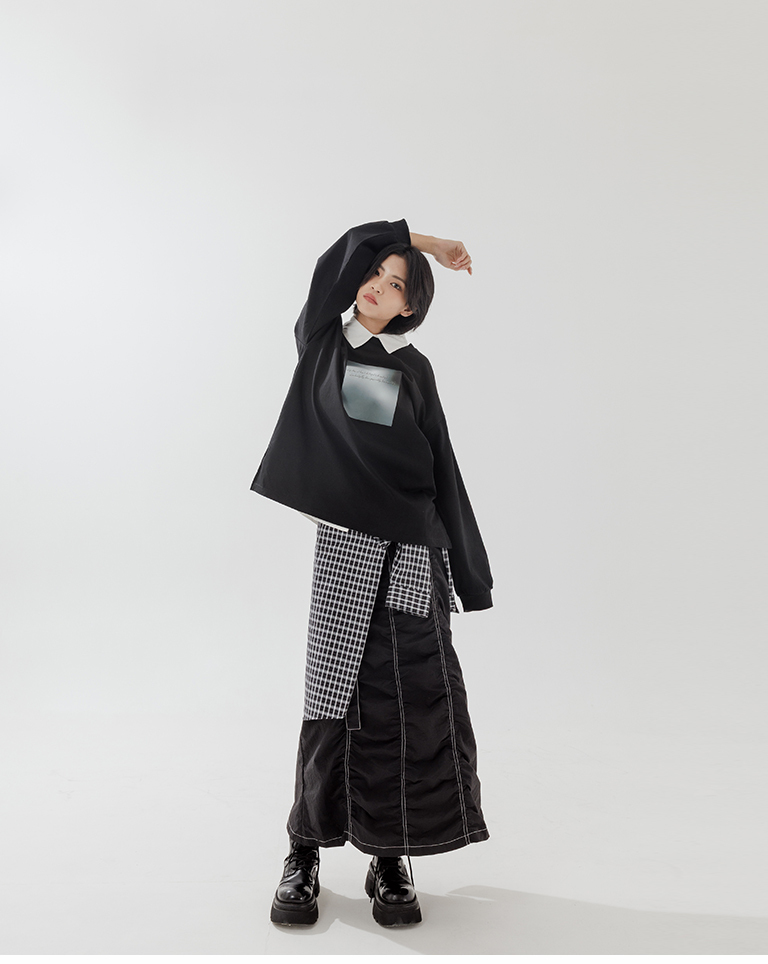 ステッチスカート 2色展開