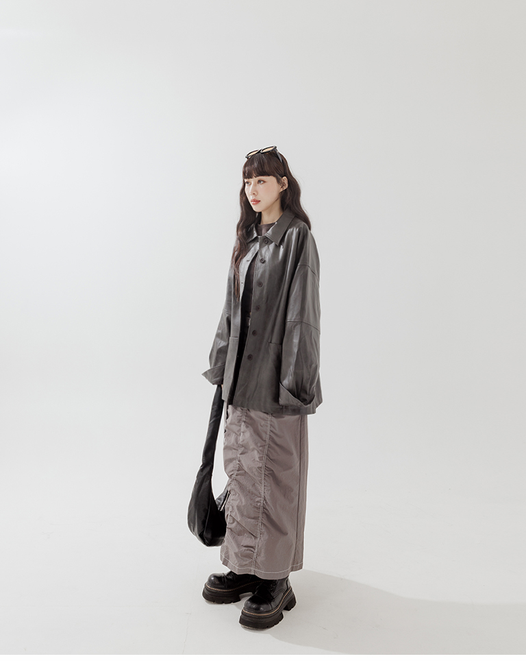 ステッチスカート 2色展開