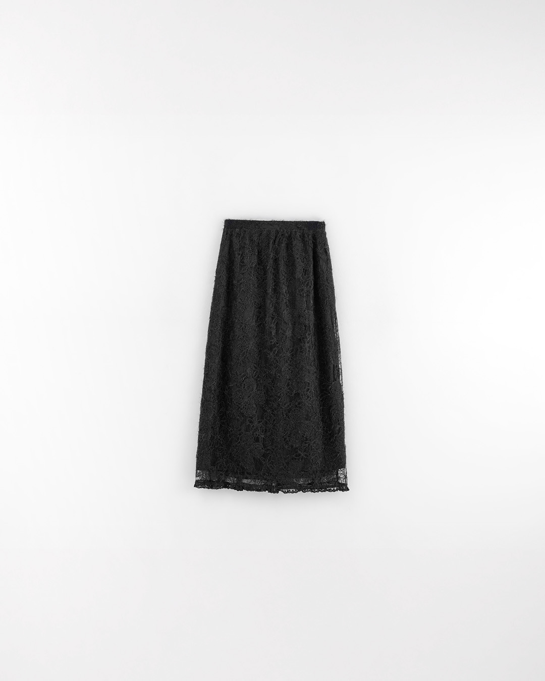 フローラルレースロングスカート 2色展開