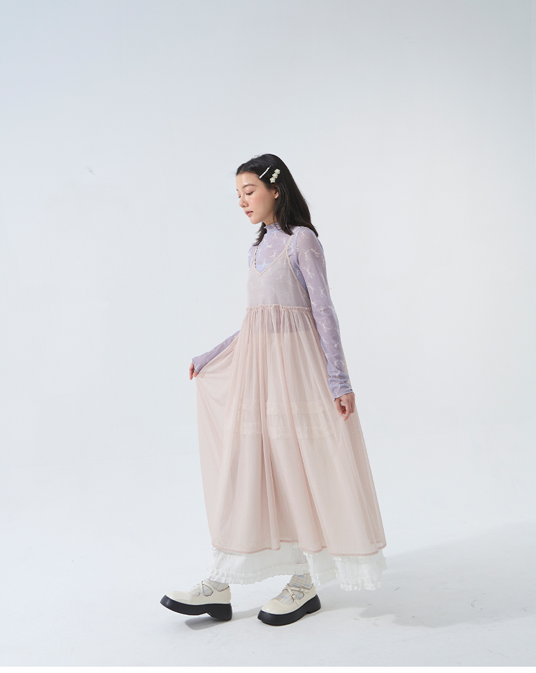 フリルペプラムスカート2色展開