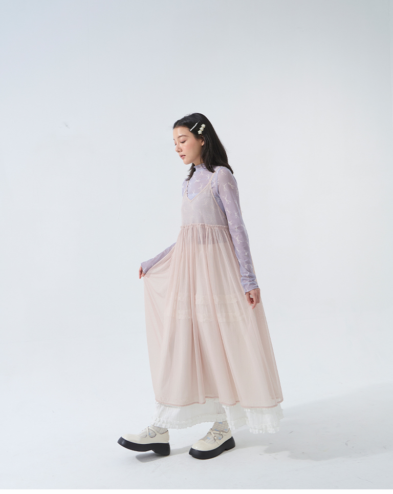 フリルペプラムスカート2色展開