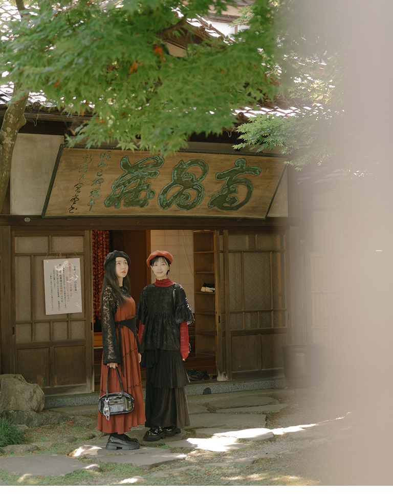 アシンメトリーケーキスカート 3色展開