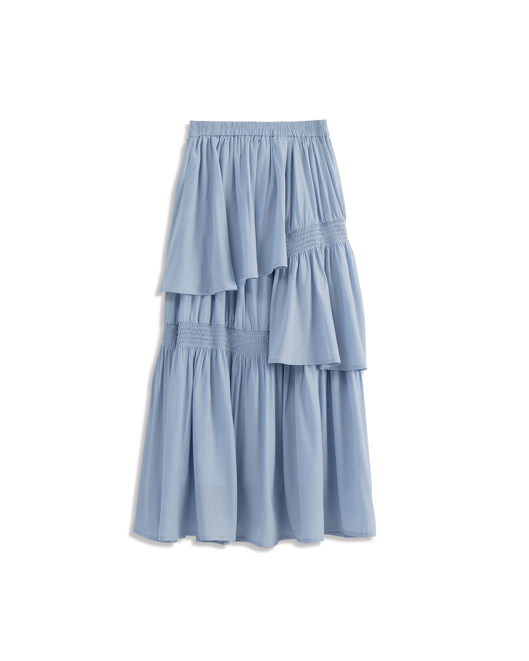 アシンメトリーケーキスカート 3色展開