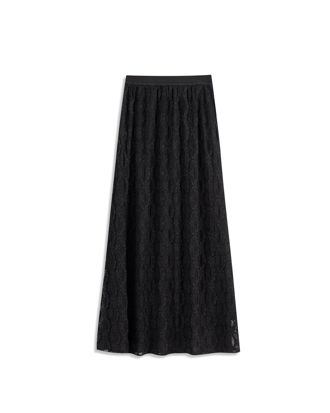 レースジャカードロングスカート 3色展開