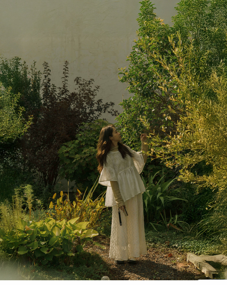 レースジャカードロングスカート 3色展開