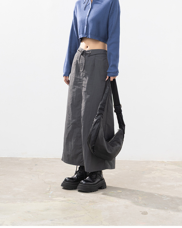 ストレートワークロングスカート 2色展開