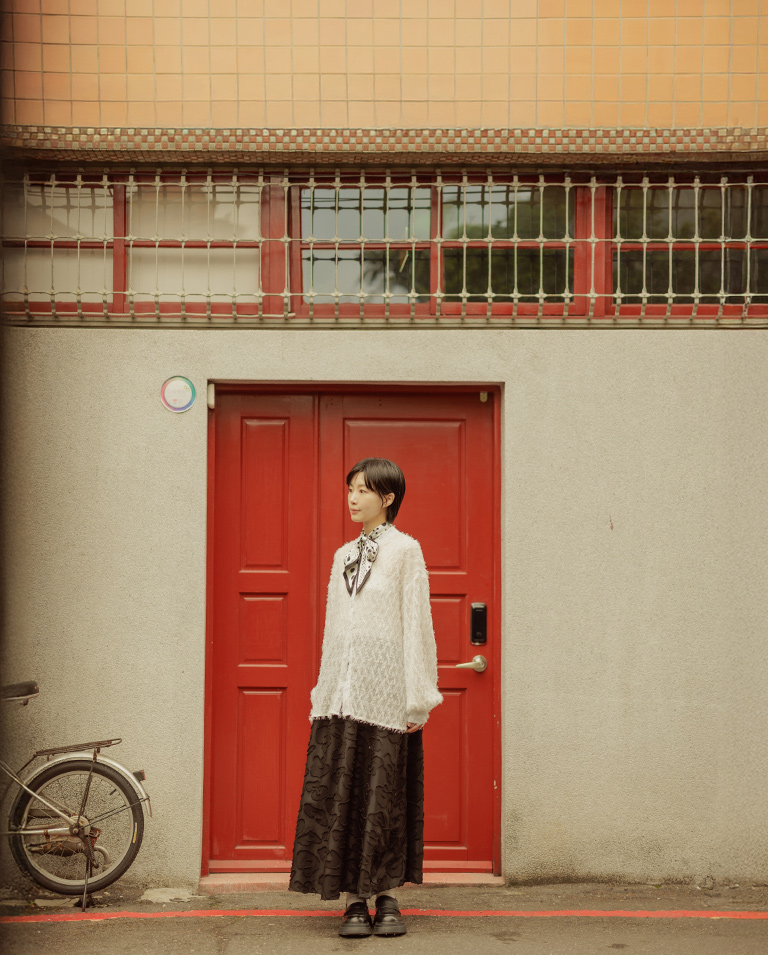 フラワージャカードスカート 2色展開