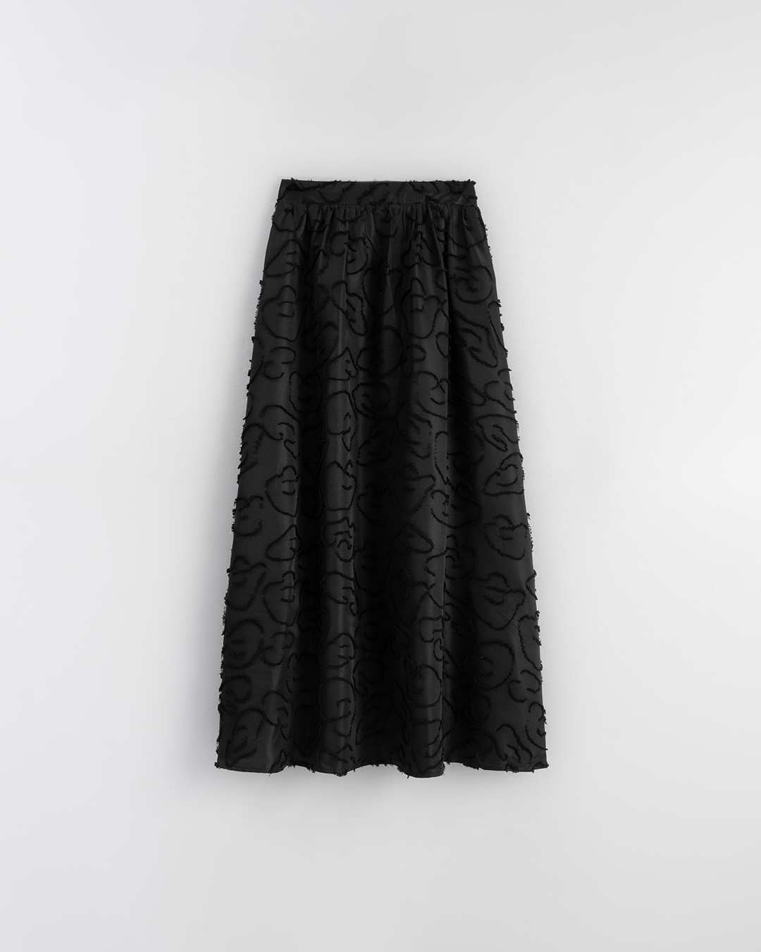 フラワージャカードスカート 2色展開