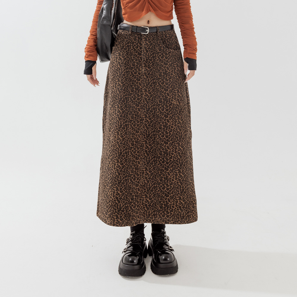レオパードスカート