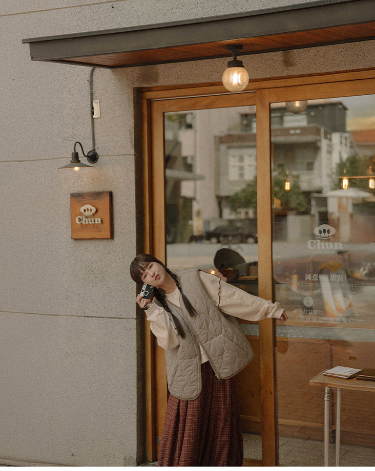 チェックバルーンスカート 2色展開