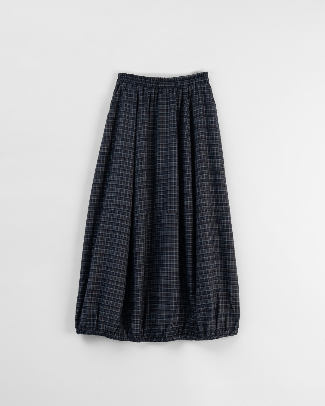 チェックバルーンスカート 2色展開