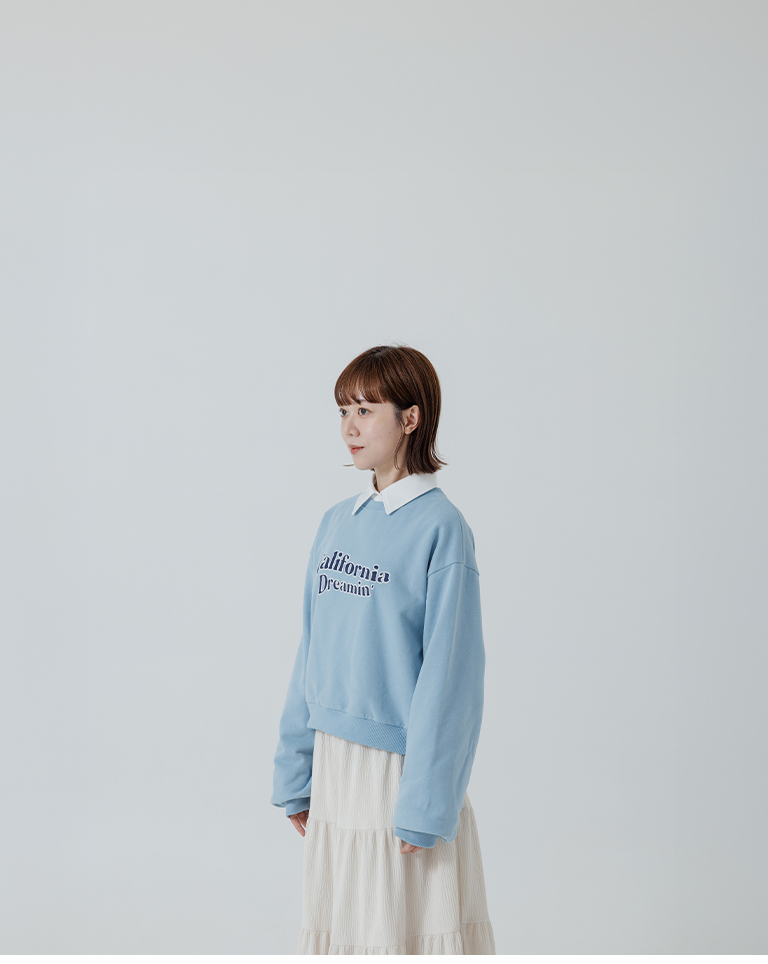 光沢感ティアードスカート  3色展開