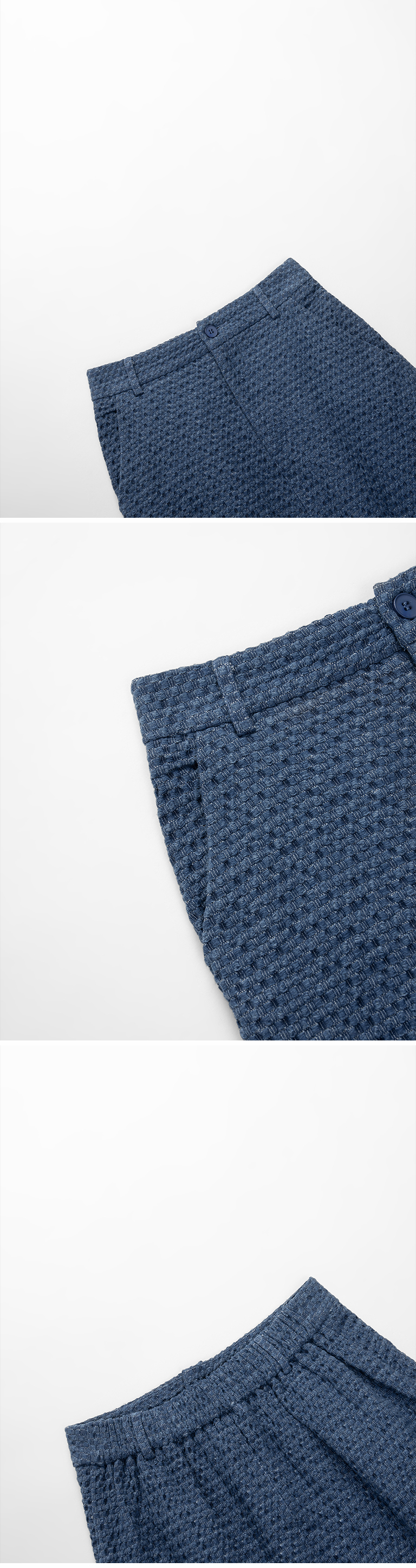 春2尚未收到---立体編み柄スリットスカート