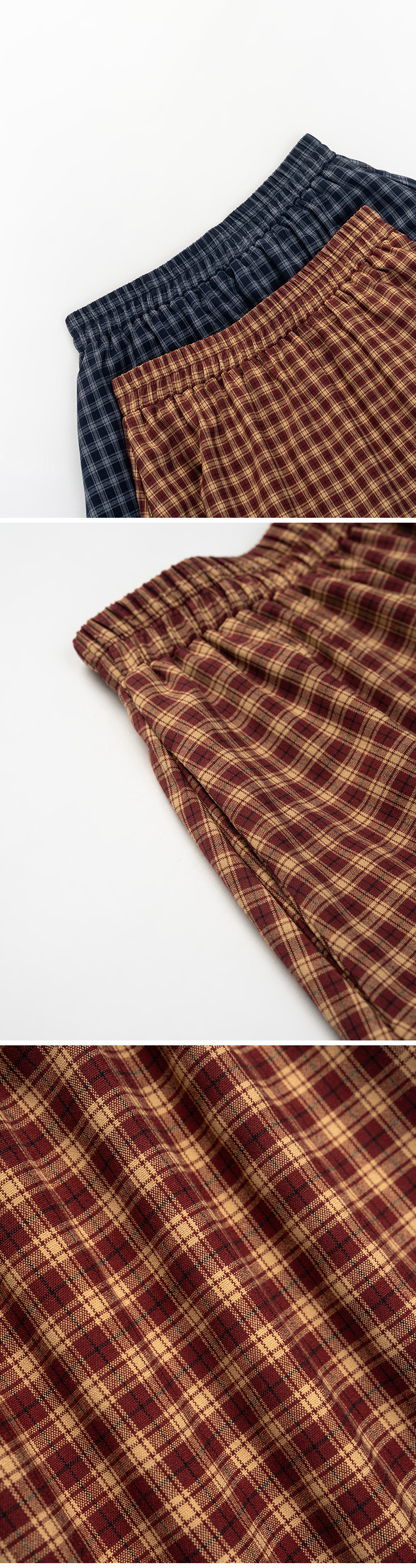 チェックフリルティアードスカート 2色展開