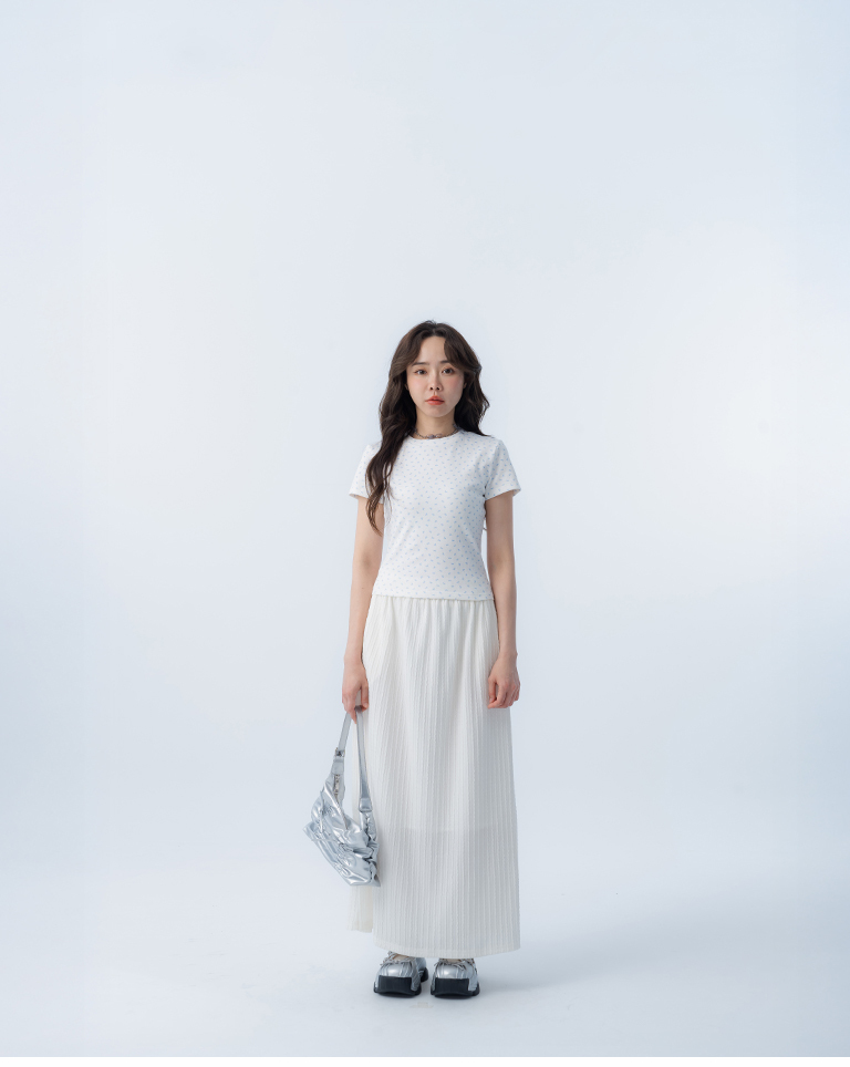 ケーブル編みストレートスカート 3色展開