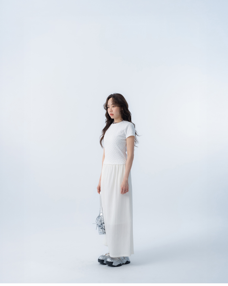 ケーブル編みストレートスカート 3色展開