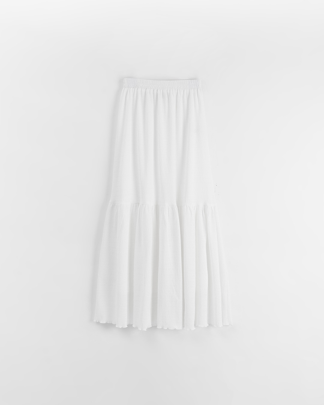 ジャカードティアードスカート 3色展開