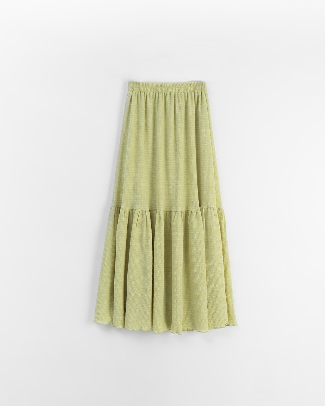 ジャカードティアードスカート 3色展開