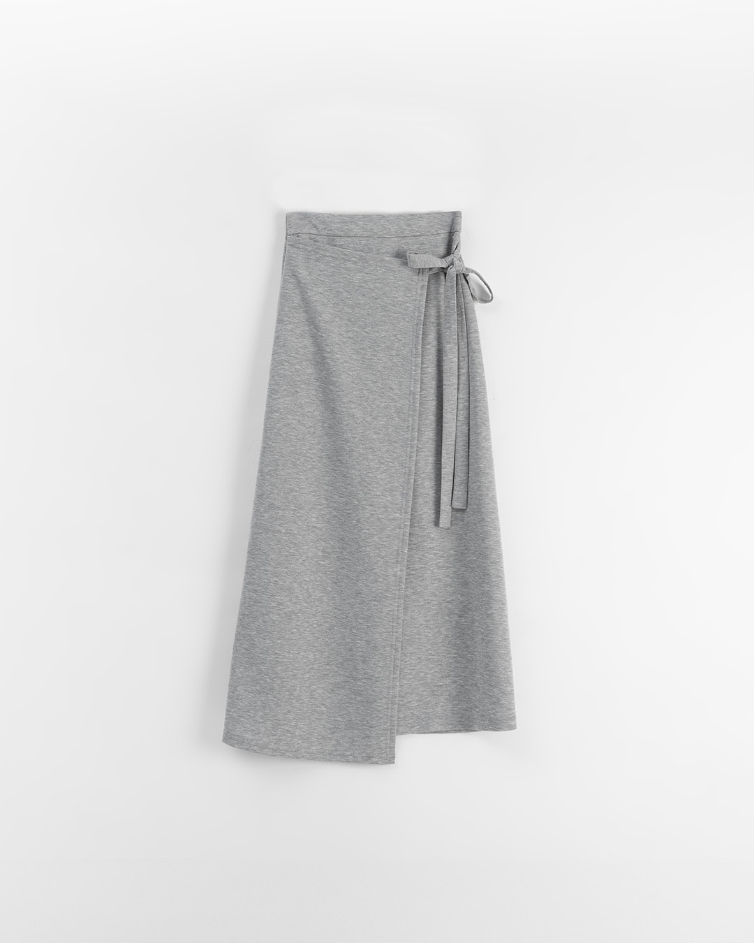 アシメリボンコットンスカート 2色展開