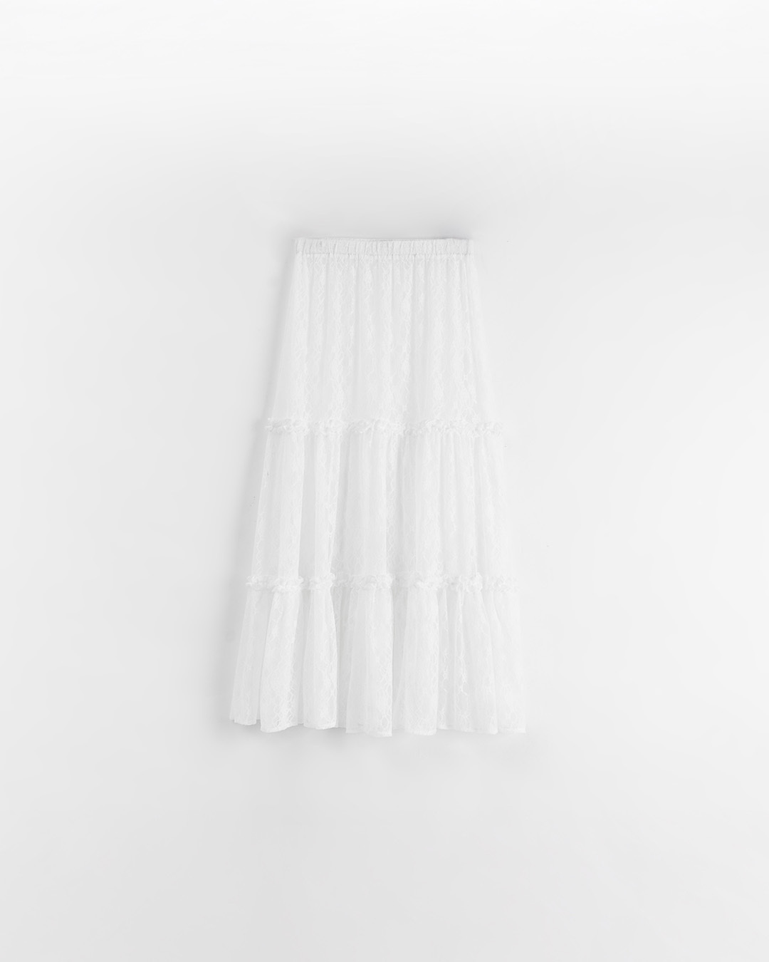 レースシアーバルーンスカート 2色展開