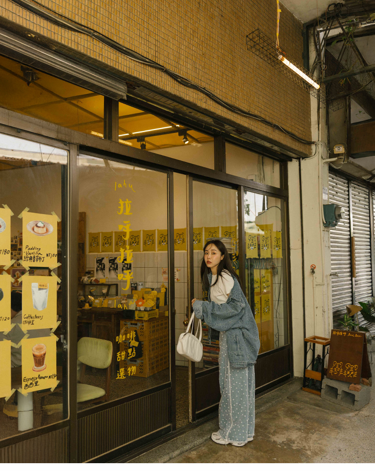 メッシュレイヤードデニムパンツ S/M/L