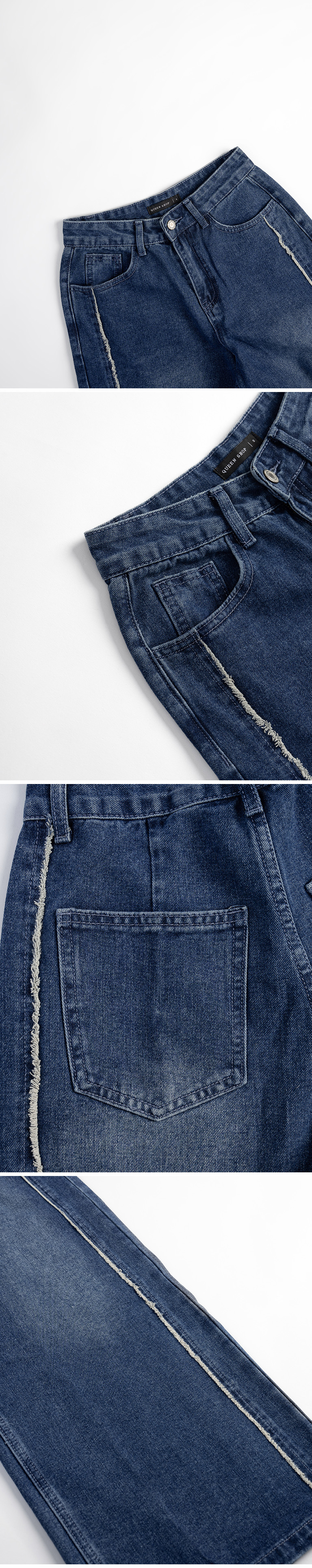 ワイドデニムパンツ