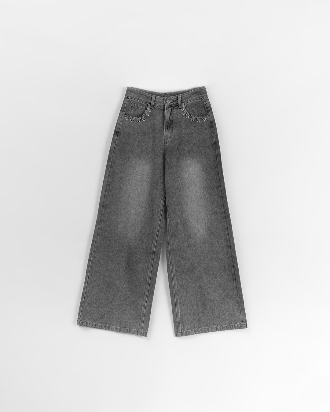 ウォッシュデニムパンツ