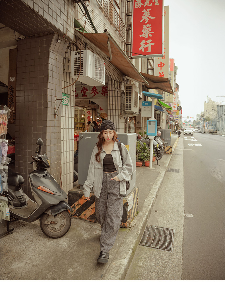 春2尚未收到---レオパード柄コクーンパンツ