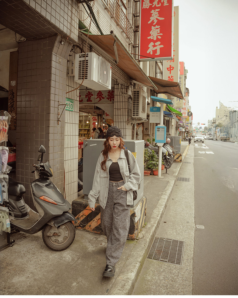 春2尚未收到---レオパード柄コクーンパンツ