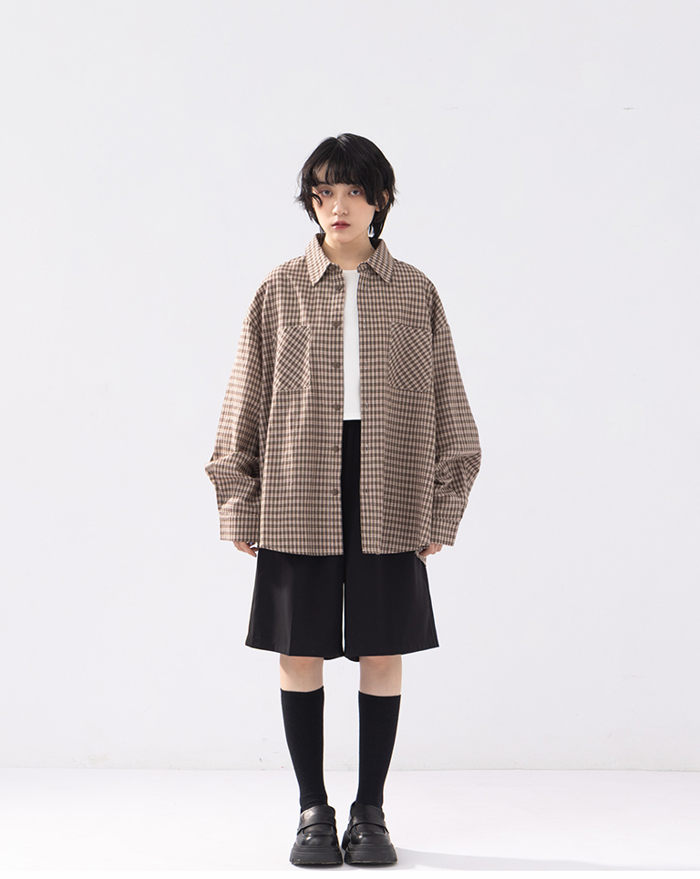 ショートスラックス 2色展開