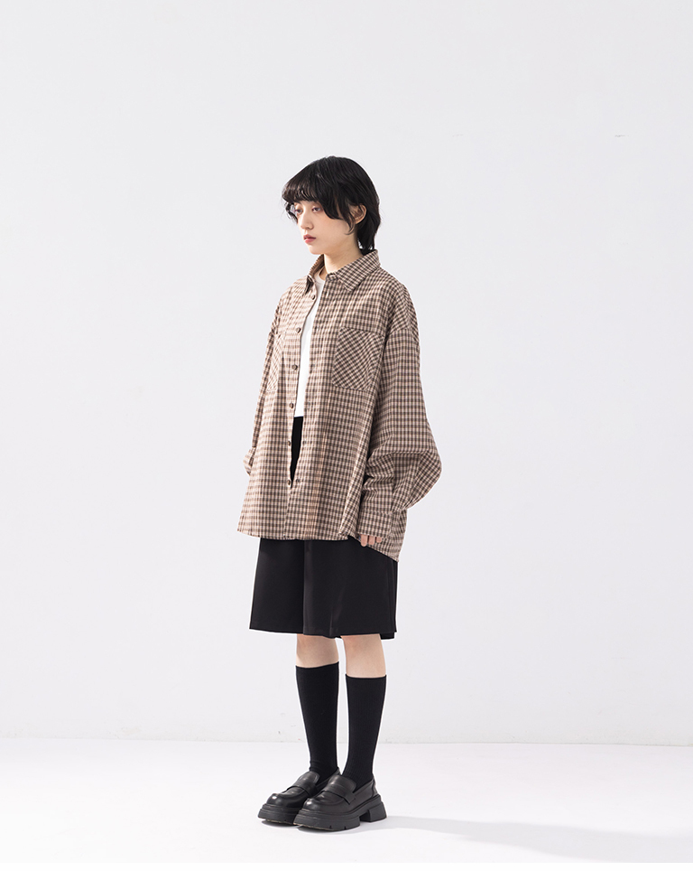 ショートスラックス 2色展開