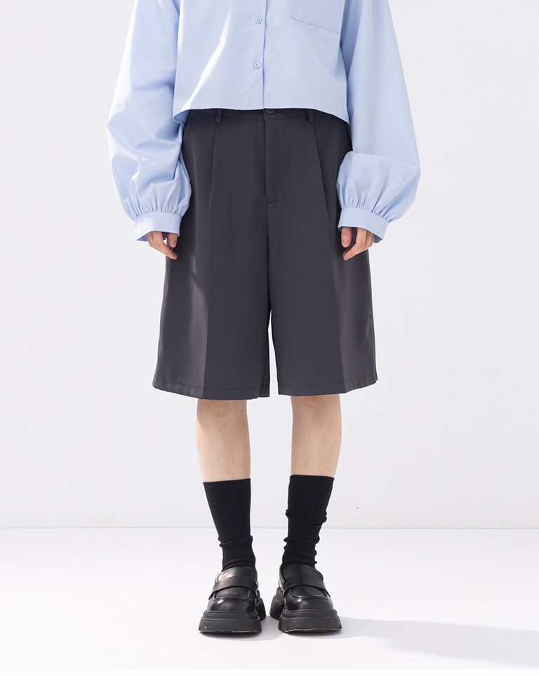 ショートスラックス 2色展開