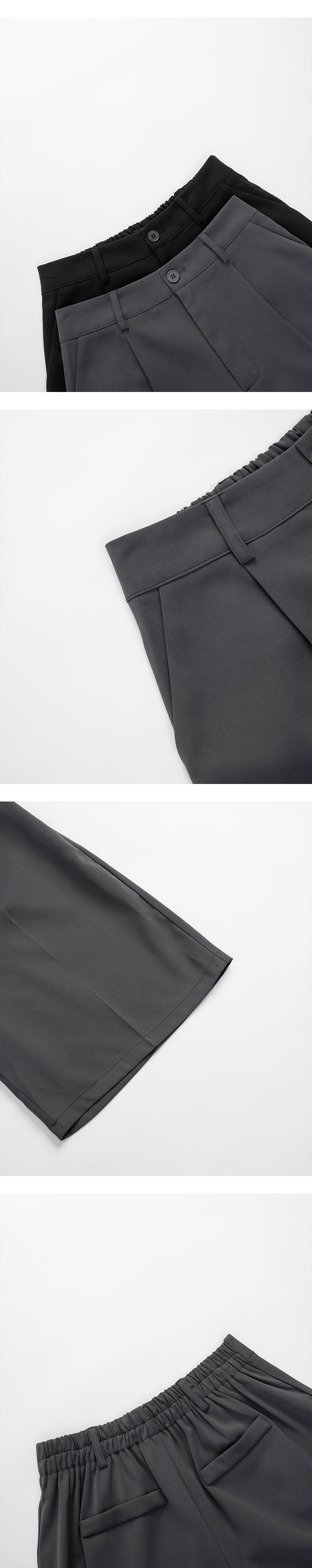 ショートスラックス 2色展開