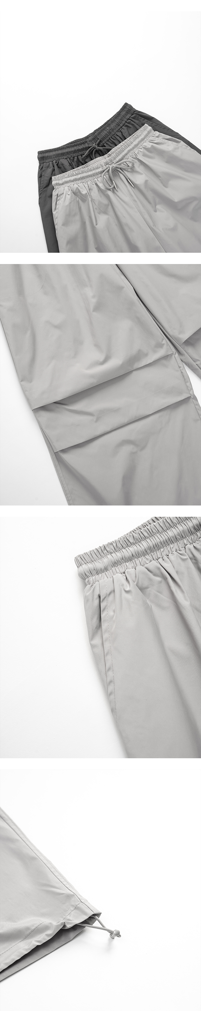 抽繩タックカーゴパンツ 2色展開