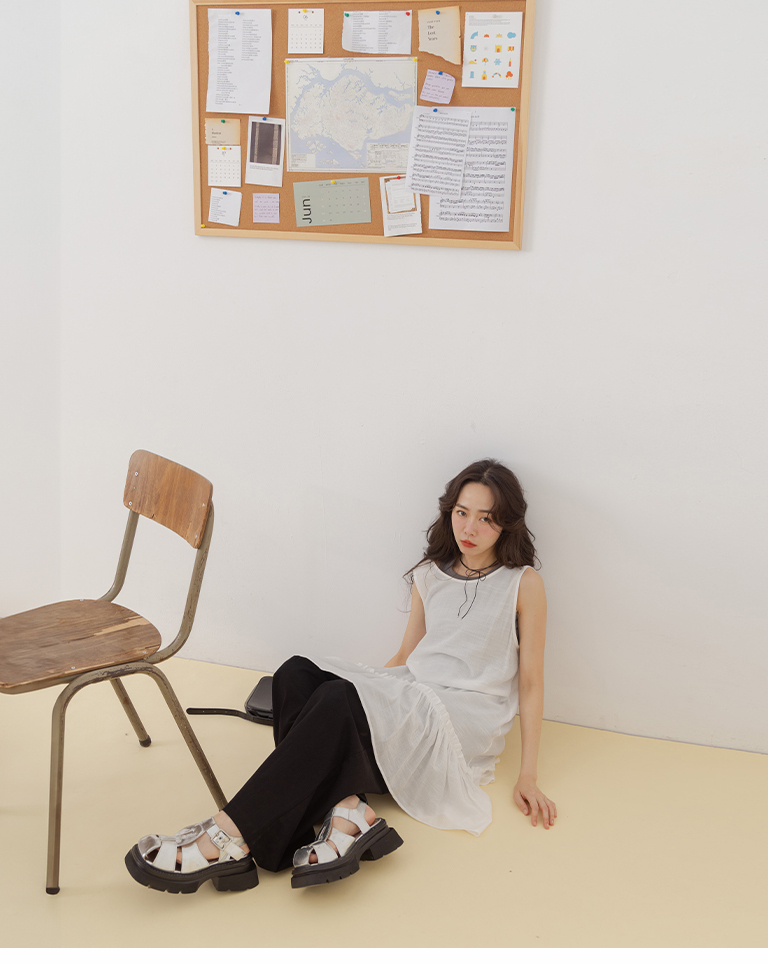 ツイルワイドパンツ 2色展開