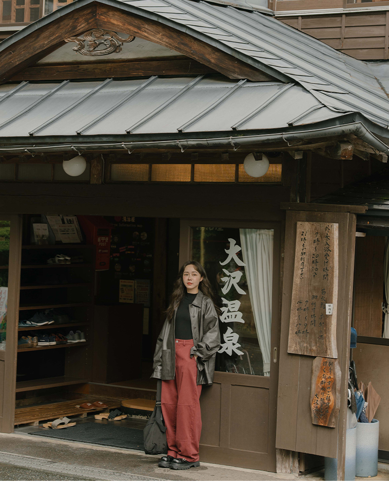 マル型パンツ 3色展開