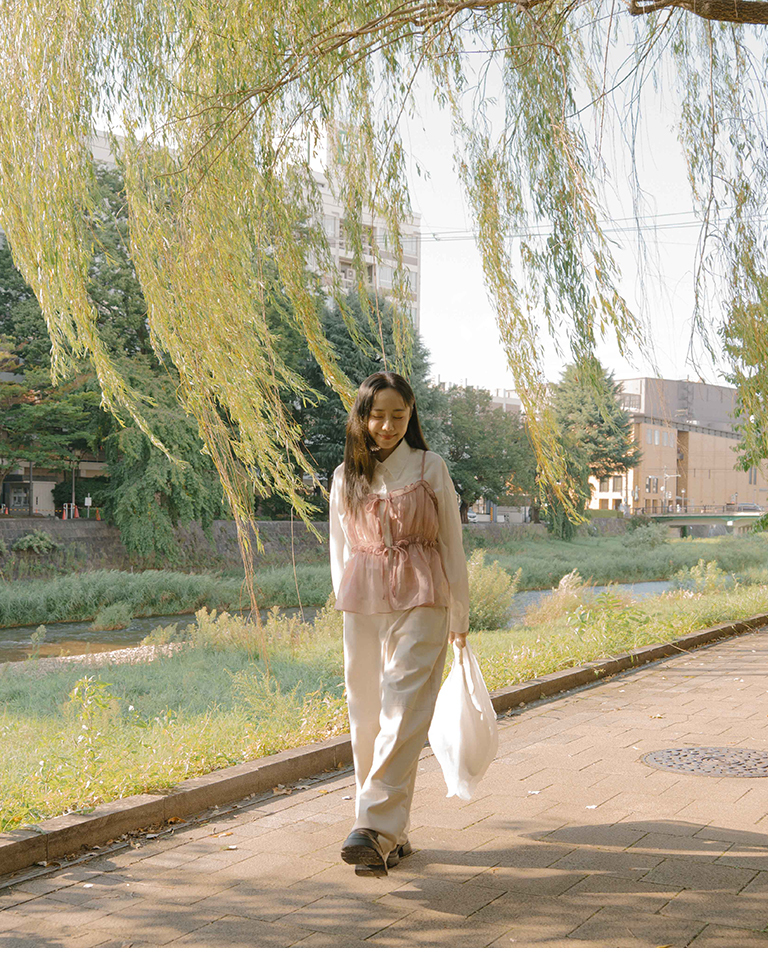 マル型パンツ 3色展開