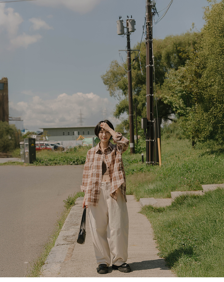 マル型パンツ 3色展開