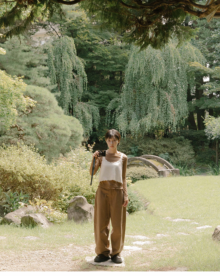 マル型パンツ 3色展開