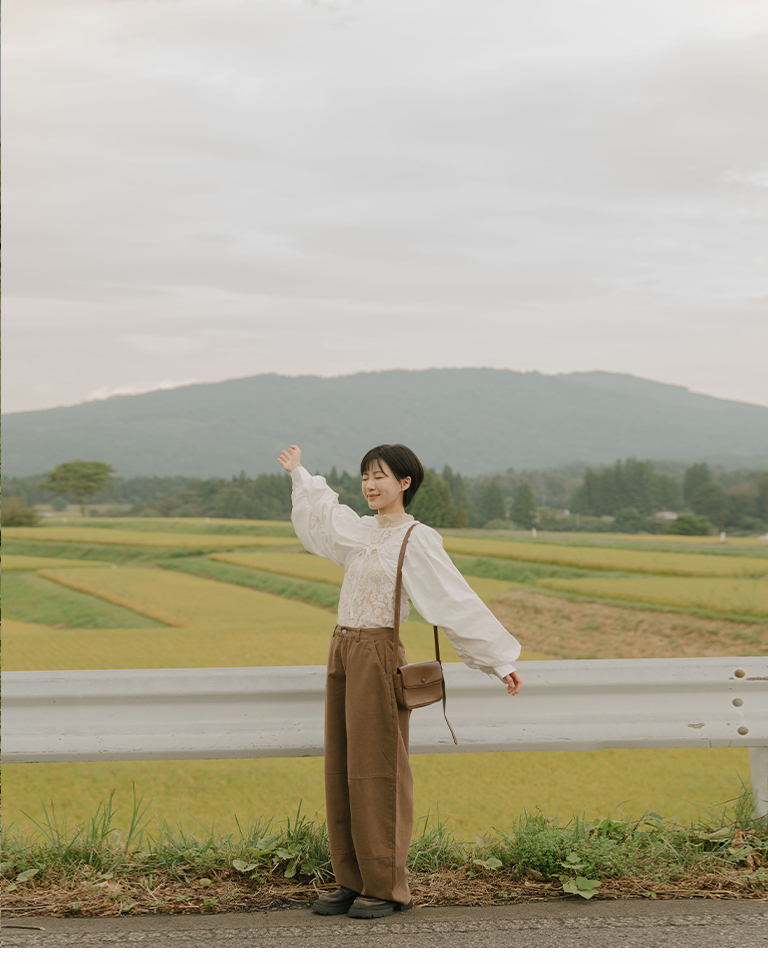 マル型パンツ 3色展開