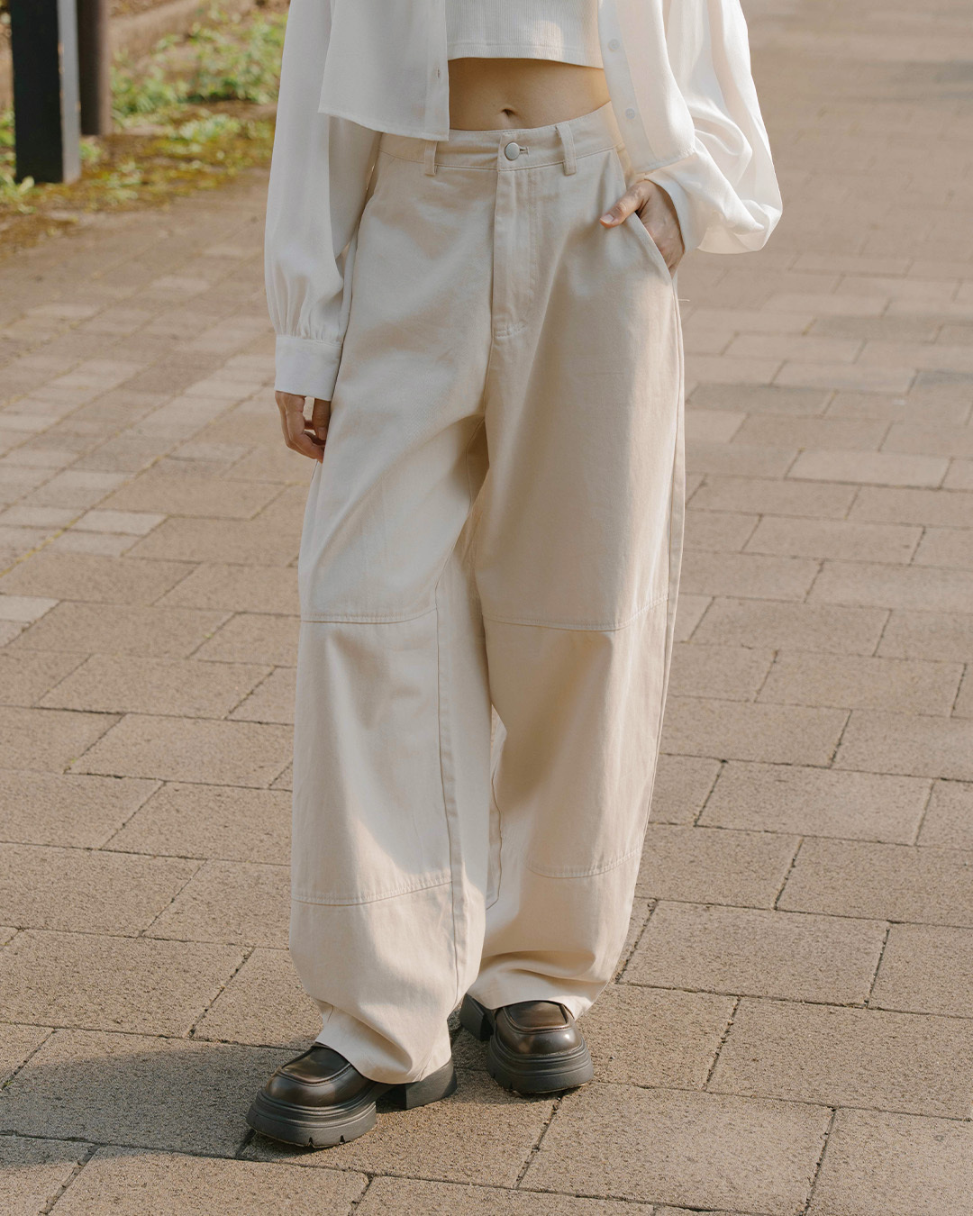 マル型パンツ 3色展開